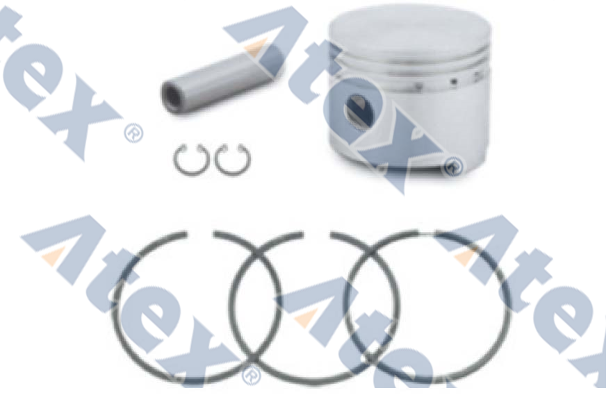 885-23286 (0,25) 5001823287, 5001823288, 76618501, 76618601 Compressor Piston & Ring Ø65mm